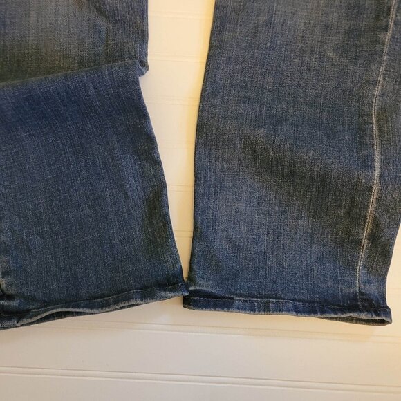 Levis 514 Jeans Mens Tag Size 36x32 Blue Denim Straight Leg Regular Fit - Picture 3 of 16